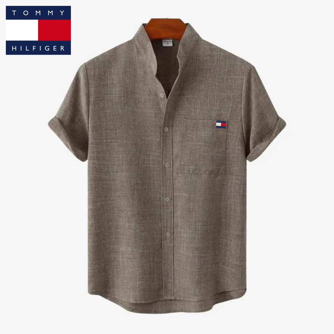 Camicia di lino di lusso per il tempo libero