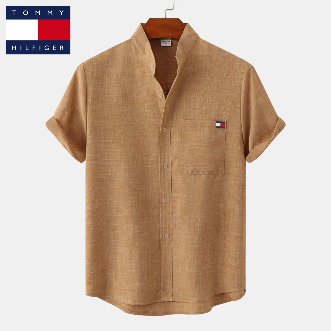 Camicia di lino di lusso per il tempo libero