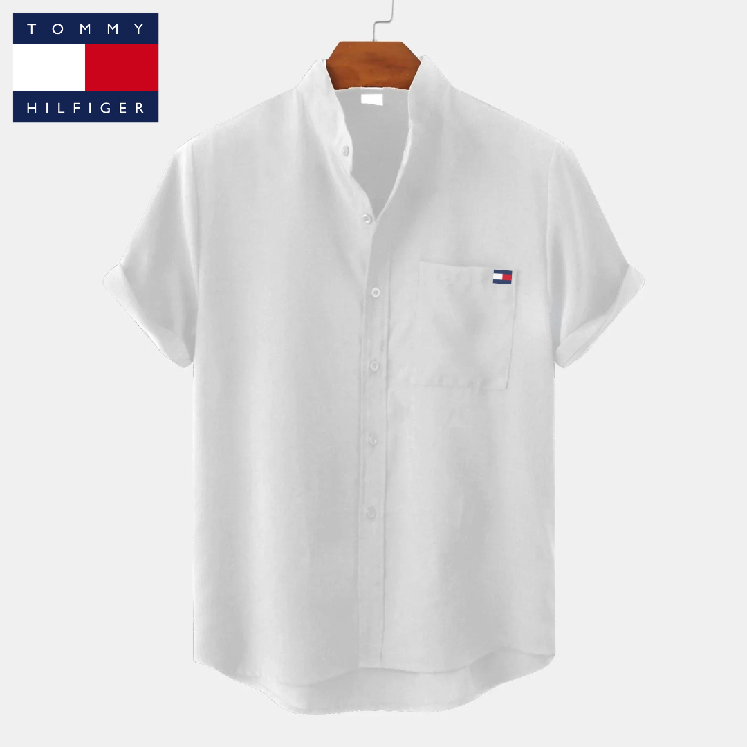 Camicia di lino di lusso per il tempo libero