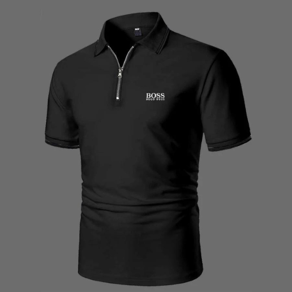 Polo con cerniera