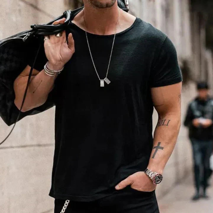 Lennon – T-Shirt Casual da Tutti i Giorni con Vestibilità Comoda