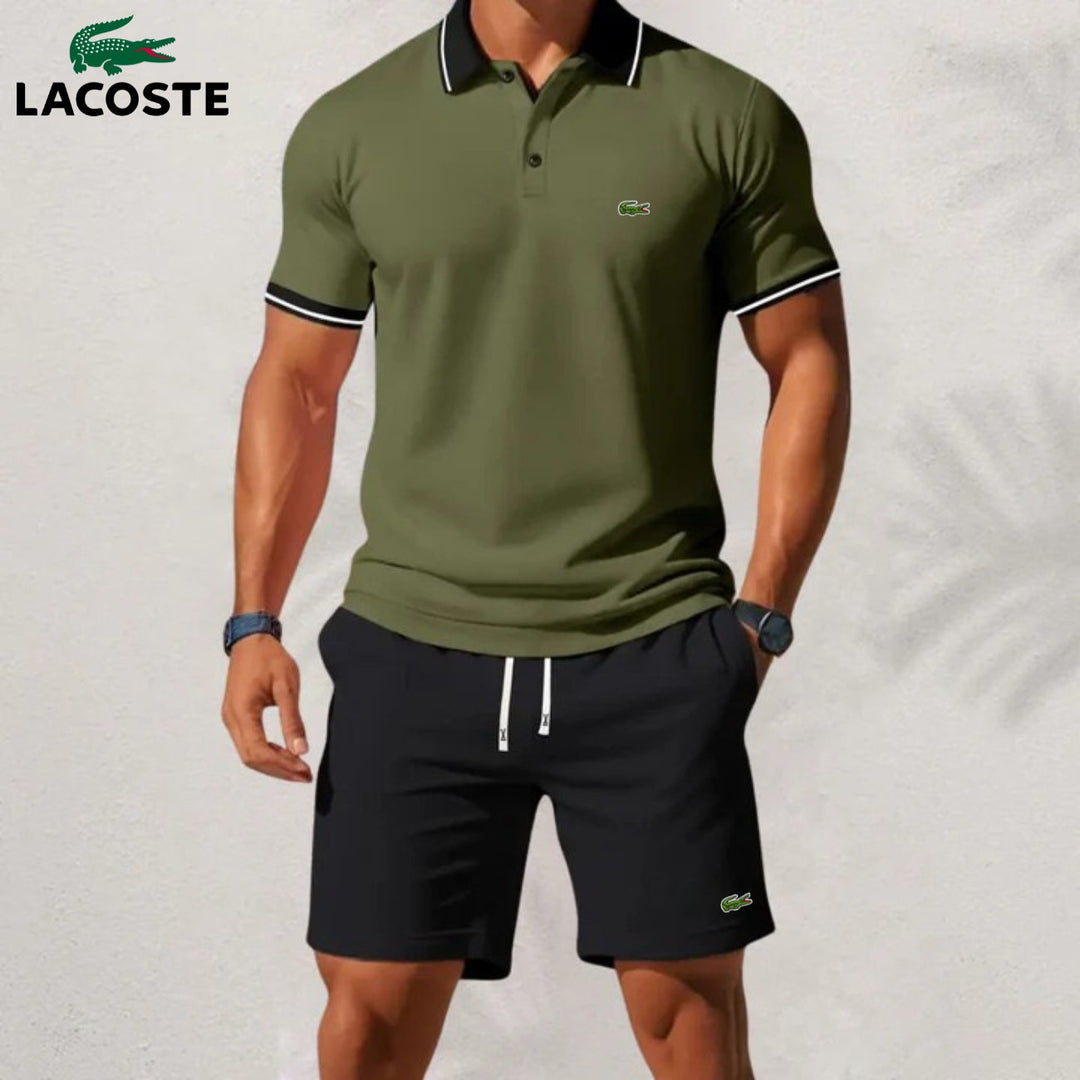 Set composto da polo e pantaloncini