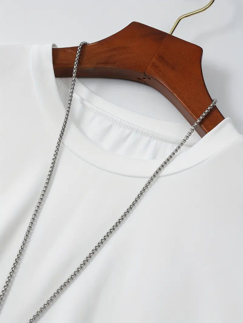 Blake - T-Shirt Base da Uomo per Comfort Quotidiano