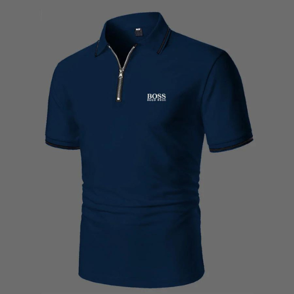 Polo con cerniera