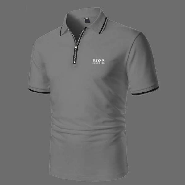 Polo con cerniera